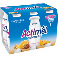 Actimel DANONE multifrutas 6x100g