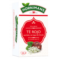 Té HORNIMANS rojo con anís y un toque de ciruela 20 bolsitas