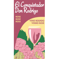 Vino EL CONQUISTADOR rosado brik 1 l