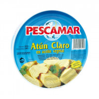 Atún claro PESCAMAR aceite vegetal 340 g