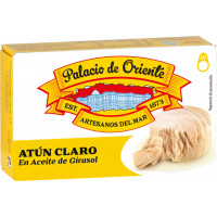 Atún claro PALACIO DE ORIENTE en aceite de girasol OL 240 fácil apertura 143 g