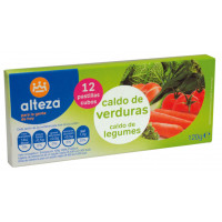 Caldo Alteza verduras 12 pastillas 120g