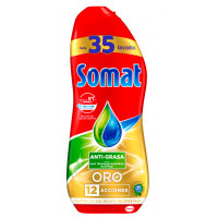 Vajillas máquina SOMAT gel antigrasa 35 lavados