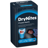 Pañal DRYNITES 17-30 kg niños 4-7 años 10u