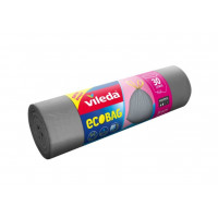 Bolsa basura VILEDA autocierre 30 l 15 u