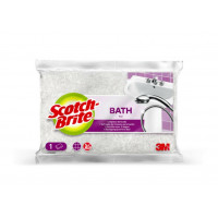 Estropajo SCOTCH-BRITE baño fibra blanco