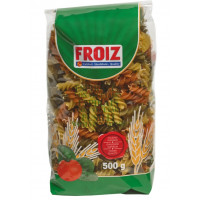 Pasta FROIZ vegetal espirales 500 g