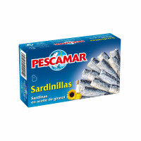 Sardina Pescamar en aceite de girasol FA 7-10 57g