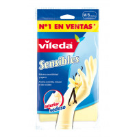 Guantes VILEDA sensible tacto talla mediana