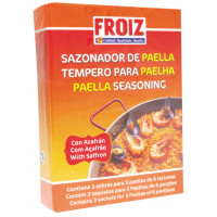 Sazonador FROIZ de paella 3 sobres 9 g
