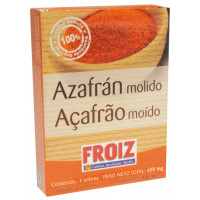 Azafrán Froiz molido 4 sobres 400mg
