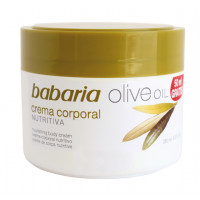 Crema BABARIA aceite de oliva nutritiva 250 ml