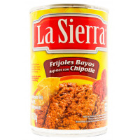 Frijoles Bayos refritos con chipotle LA SIERRA 430 g