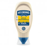 Mayonesa HELLMANN'S bocabajo 430 ml