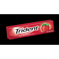 Chicle TRIDENT stick fresa 5 u