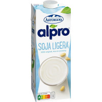 Bebida de soja ALPRO ligera 100% vegetal con sabor a leche 1 l