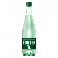 Agua con gas FONTER pet 1 L
