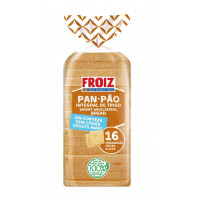 Pan molde FROIZ integral sin corteza 16 rebanadas 450 g