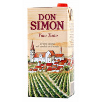Vino DON SIMÓN tinto brik 1 l