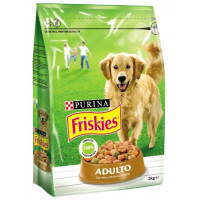 Comida perros Friskies adult carne 3 kg
