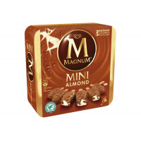 FRIGO Magnum mini almendras 6u 266 g