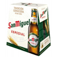 Cerveza SAN MIGUEL botella Pack 6x25 cl