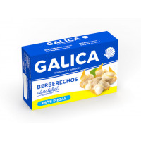 Berberechos Gálica al natural 65-75 piezas 63 g
