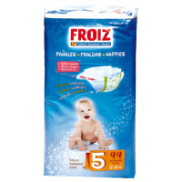 Pañal FROIZ Talla 5 13-18 kg 44 u