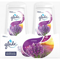 Ambientador Glade absorbeolores lavanda larga duración 2x150g