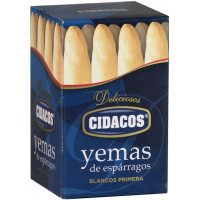 Yemas espárragos CIDACOS blancos extra 10-18 frutos 100 g