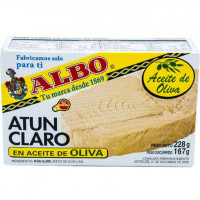 Atún claro ALBO en aceite de oliva 167 g