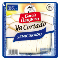 Queso GARCÍA BAQUERO Ya Cortado semicurado 225 g
