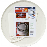 Juego confitería GOLDEN MAGIC redondo nº6