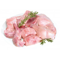 Conejo joven peso aproximado 1.35 kg