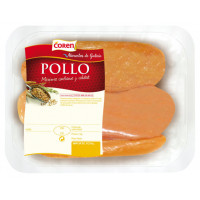 Pechuga de pollo filete bandeja peso aproximado 500 g