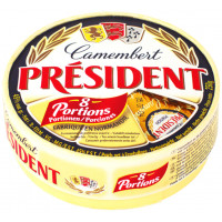Queso PRÉSIDENT Camembert porciones 250 g